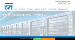 Desktop Screenshot of bvt-tore.de